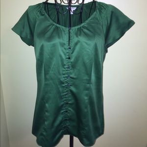 Banana Republic Green Blouse